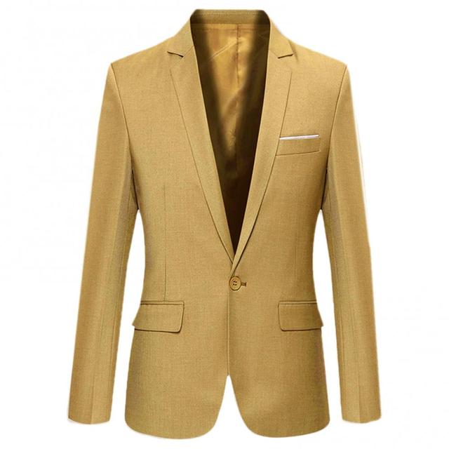Men’s Slim Fit Casual Blazer – Lightweight Autumn & Winter Smart Casual Jacket, S–6XL
