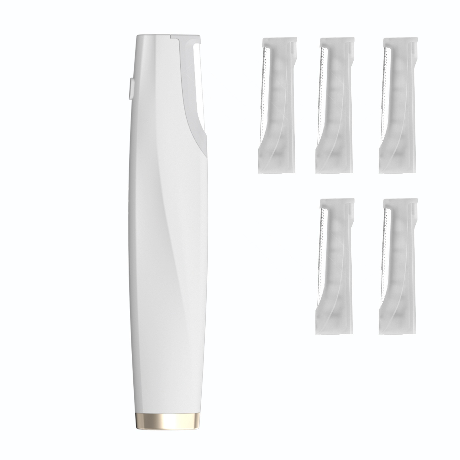 Mini Facial Hair & Dead Skin Remover – Portable Peach Fuzz & Exfoliating Beauty Tool