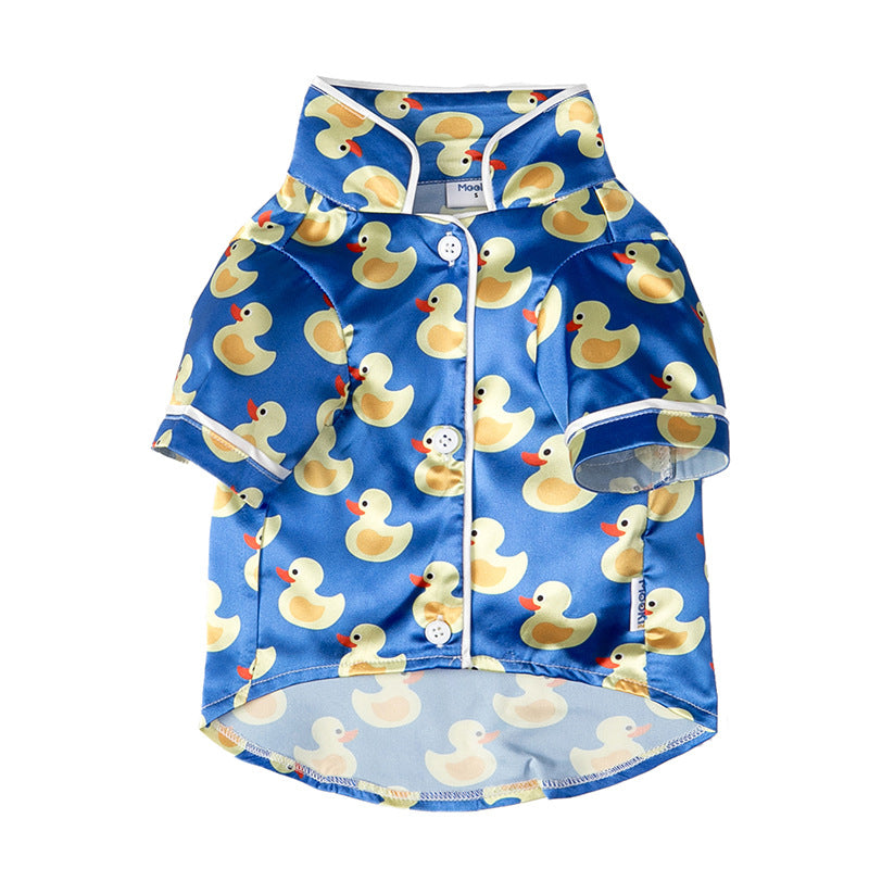 Warm Dog & Cat Winter Shirt – Cozy Polyester Pet Clothing for Autumn & Winter