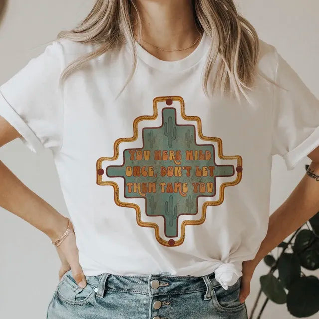 Women’s 90s Smile Letter Graphic T-Shirt – Retro Casual Short Sleeve Tee