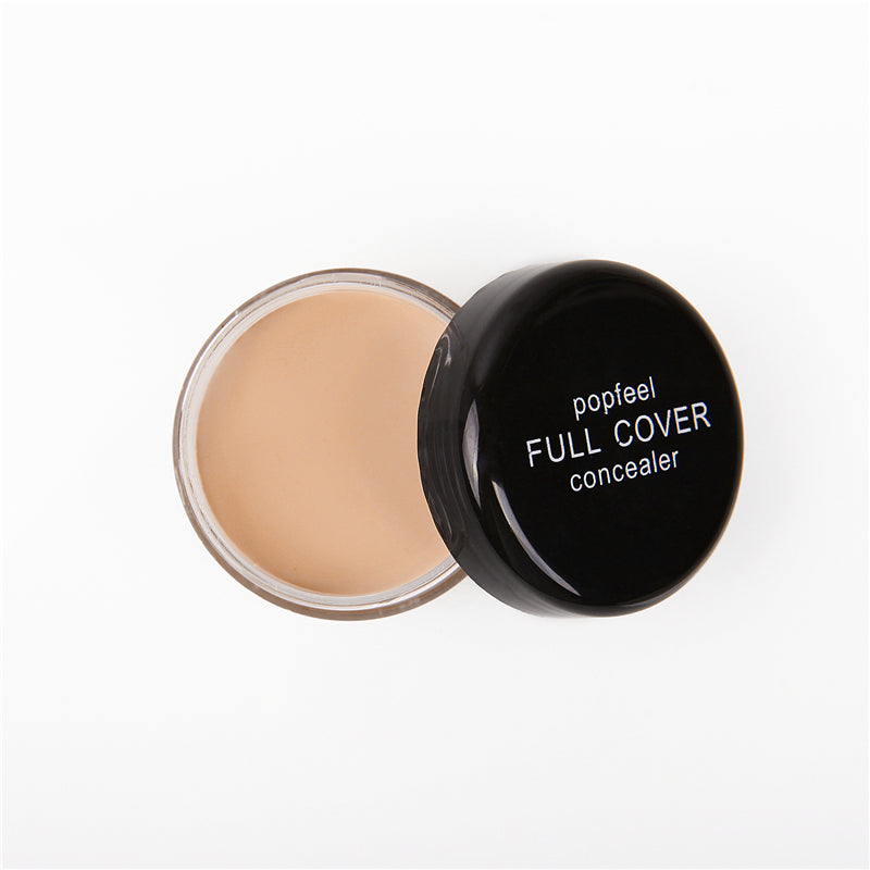 POPFEEL 5-Color Concealer Foundation Cream – Multi-Shade Face Makeup Palette