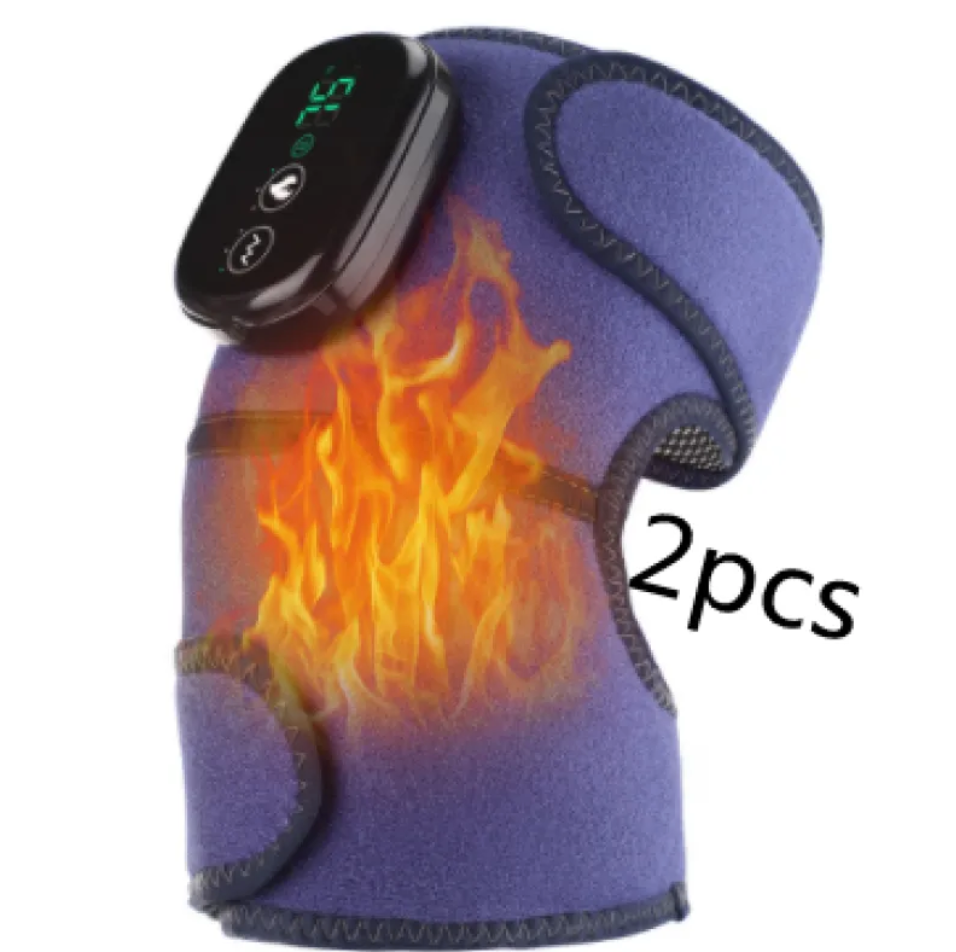 Electric Heating Knee Pads – USB Rechargeable Warmth Wraps for Joint Comfort