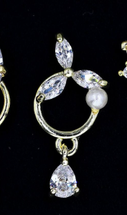 New Pearl Flower Earrings – Elegant Floral Jewelry – USA