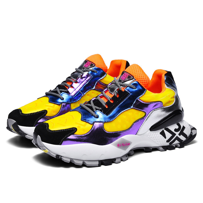 Autumn New Trendy Colorful Dad Sneakers for Men