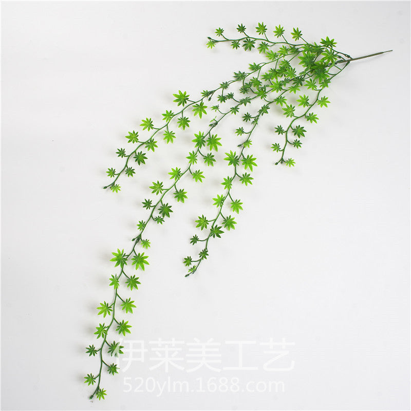 Faux Botanical Wall Hanging – Realistic Greenery Accent for Home & Office Decor