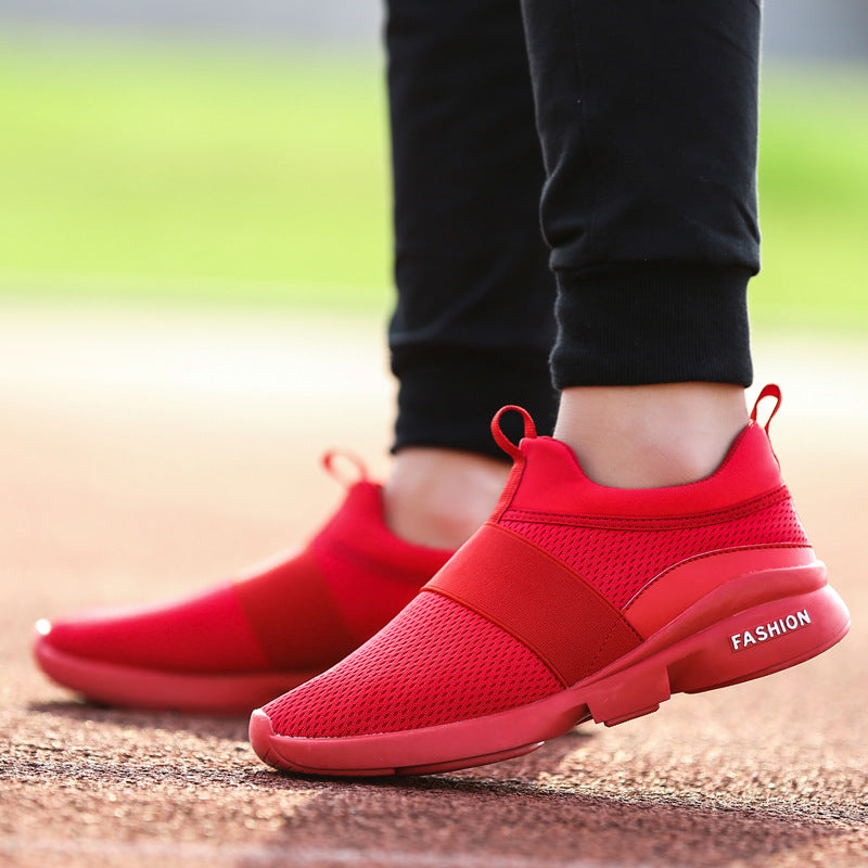 Spring Fashion Low-Top Casual Mesh Sneakers for Men