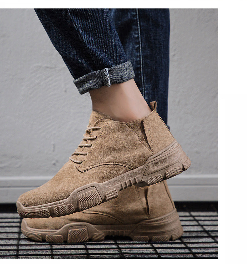 Men's Flying Knit Martin Boots