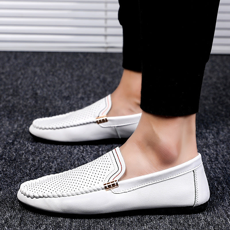 Men’s Casual Slip-On Loafers – Classic Driving Shoes