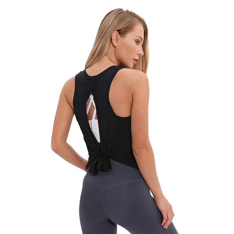 Women’s Loose Yoga Tank Top – Breathable Workout & Fitness Top