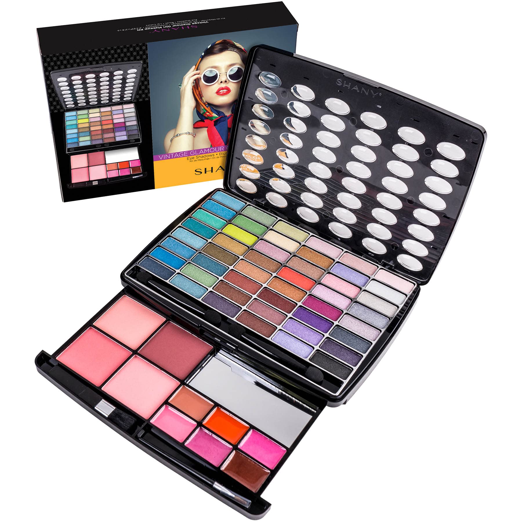 SHANY Glamour Girl Makeup Kit – All-in-One Eyeshadow Palette Gift Set
