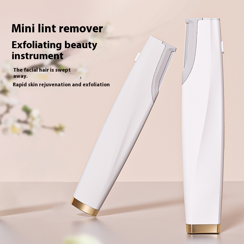 Mini Facial Hair & Dead Skin Remover – Portable Peach Fuzz & Exfoliating Beauty Tool
