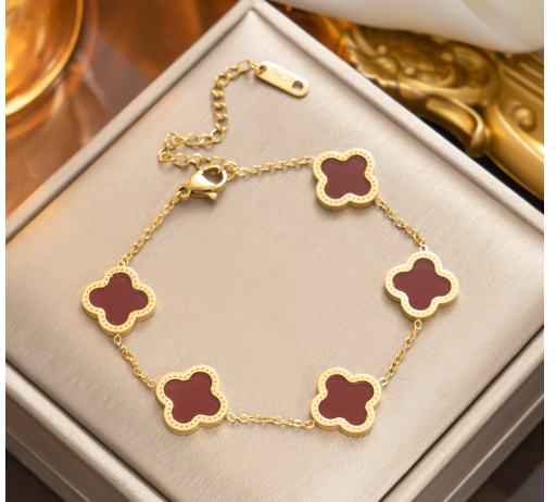 Copper Anklet with Elephant Design