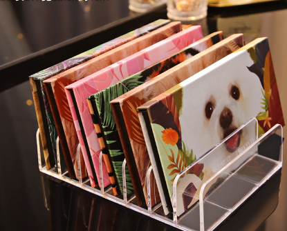 Acrylic Makeup Organizer for Eye Shadow Palette Display