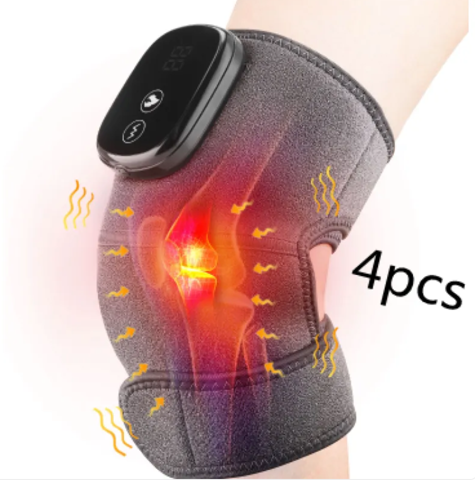 Electric Heating Knee Pads – USB Rechargeable Warmth Wraps for Joint Comfort