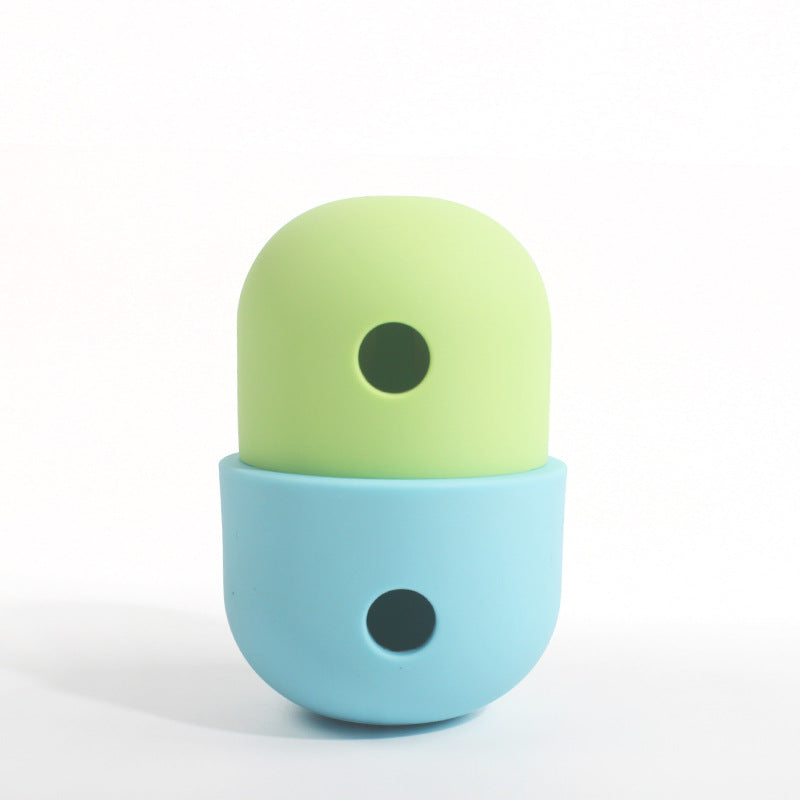 Silicone Dog Feeding Toy Ball for Outdoor Play – Interactive Treat Dispensing Dog Toy