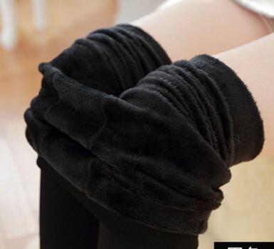 Women’s Pearl Velvet Fleece Leggings – Thick Warm Footed Fall & Winter Leggings, 8 Colors