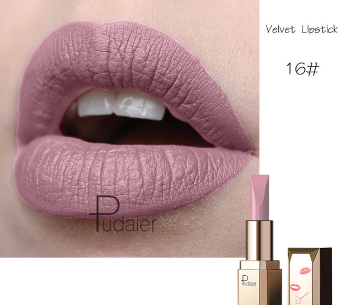 Pudale Matte Lipstick - Waterproof, 26 Colors Available