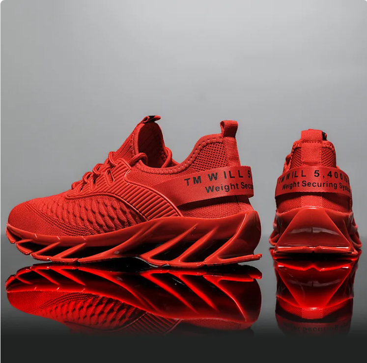 Men’s VersaKnit Blade Sole Sneakers – Modern Sporty Casual Shoes