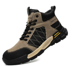 Men’s Waterproof Non-Slip Safety Boots – Rugged Work Footwear