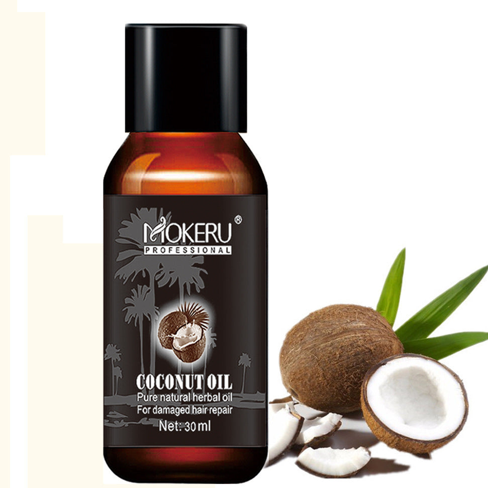 Coconut Hair Care Oil – Smoothing Treatment for Dry, Frizzy & Damaged-Looking Hair