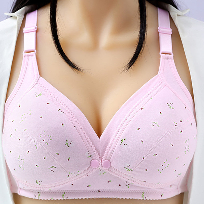 Maternity Open Nursing Bra – Comfortable Breastfeeding Bra for Women