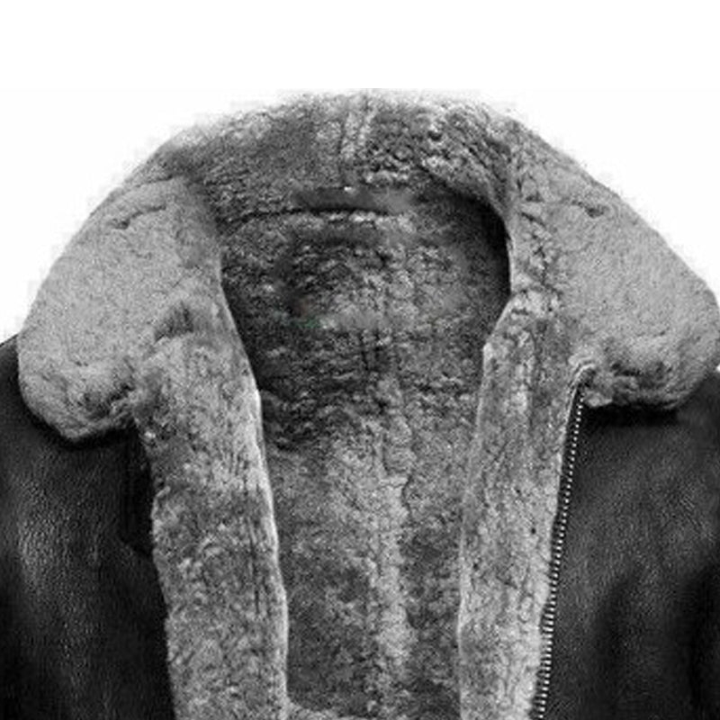 Men’s Plush Jacket with Integrated Fur – Warm & Versatile