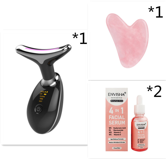 EMS Thermal Neck and Face Massager – Lifting & Tightening Beauty Device