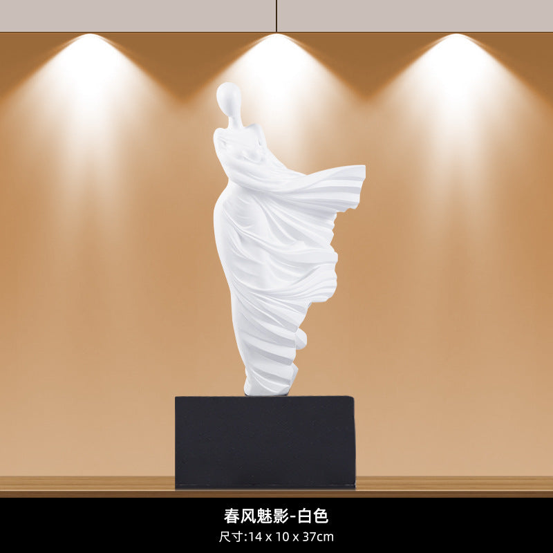 Modern Resin Luxury Decor Collection – Artistic Display Pieces for Living Room