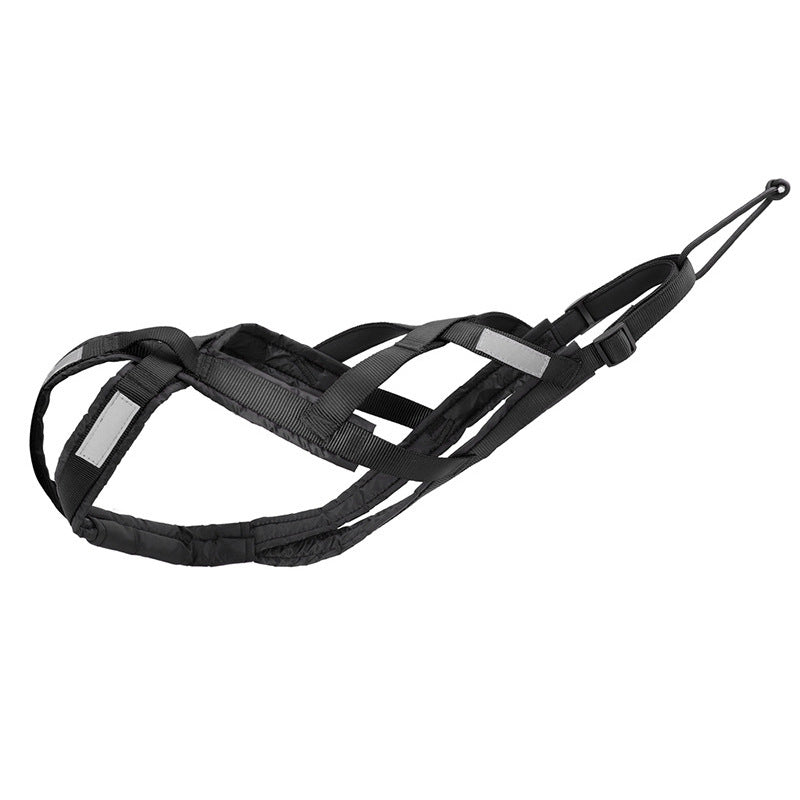 Outdoor Dog Sled Chest Harness – Durable Nylon Adventure & Running Harness