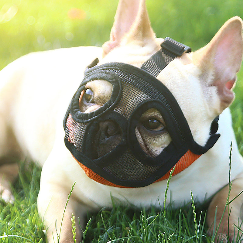 Breathable Puppy Dog Muzzle – Anti-Bite Mouth Cover for Small to Large Dogs