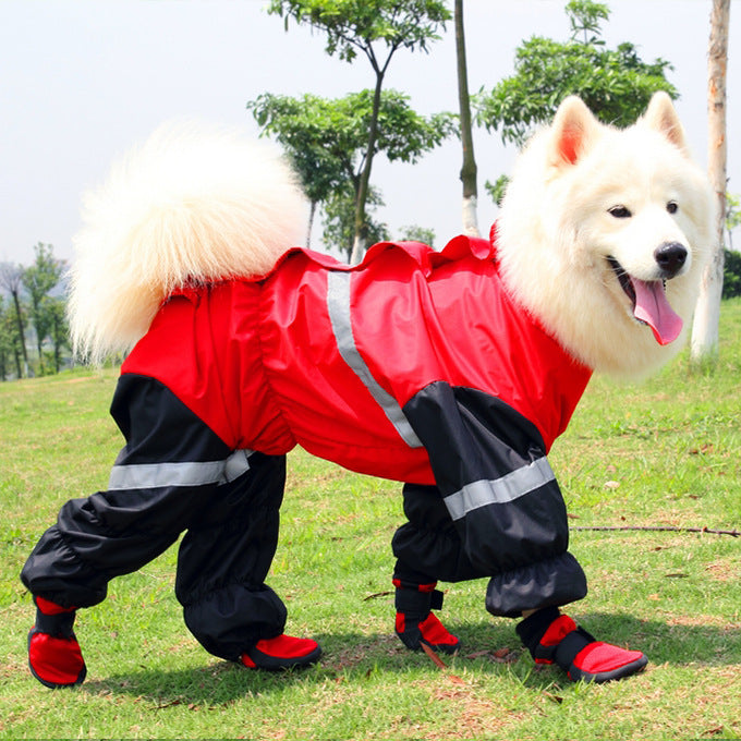 Warm Waterproof Dog Shoes – Protective Paw Boots for Spring & Autumn
