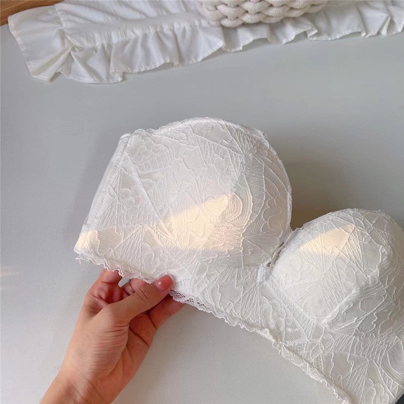 Women’s Strapless Lace Bra – Elegant Support for Summer & Wedding Dresses