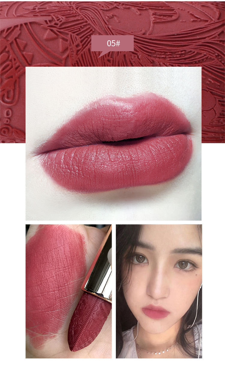 Carved Lipstick in Diamond Matte by Cassie