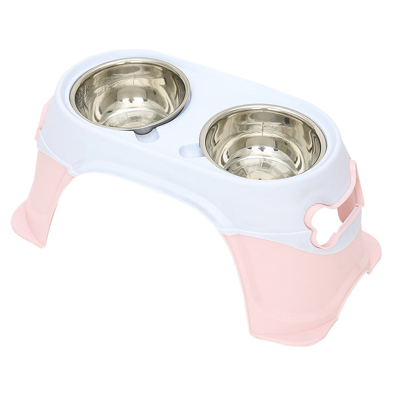 Non-Tip Stainless Steel Pet Feeding Bowl – Spill-Resistant Dog & Cat Bowl
