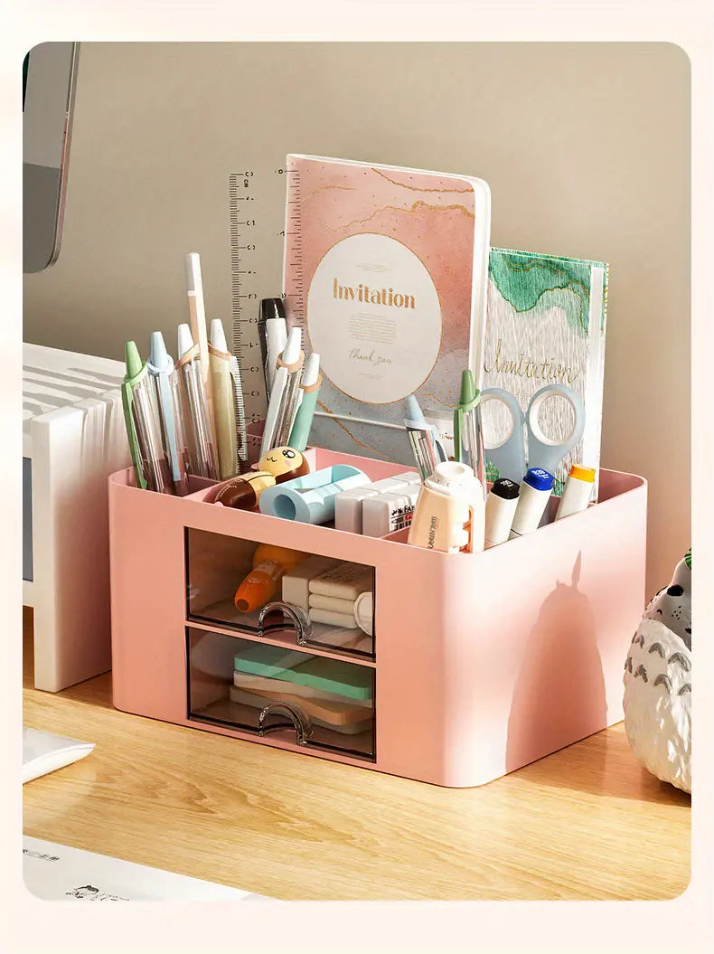 Desktop Storage Organizer for Makeup and Supplies