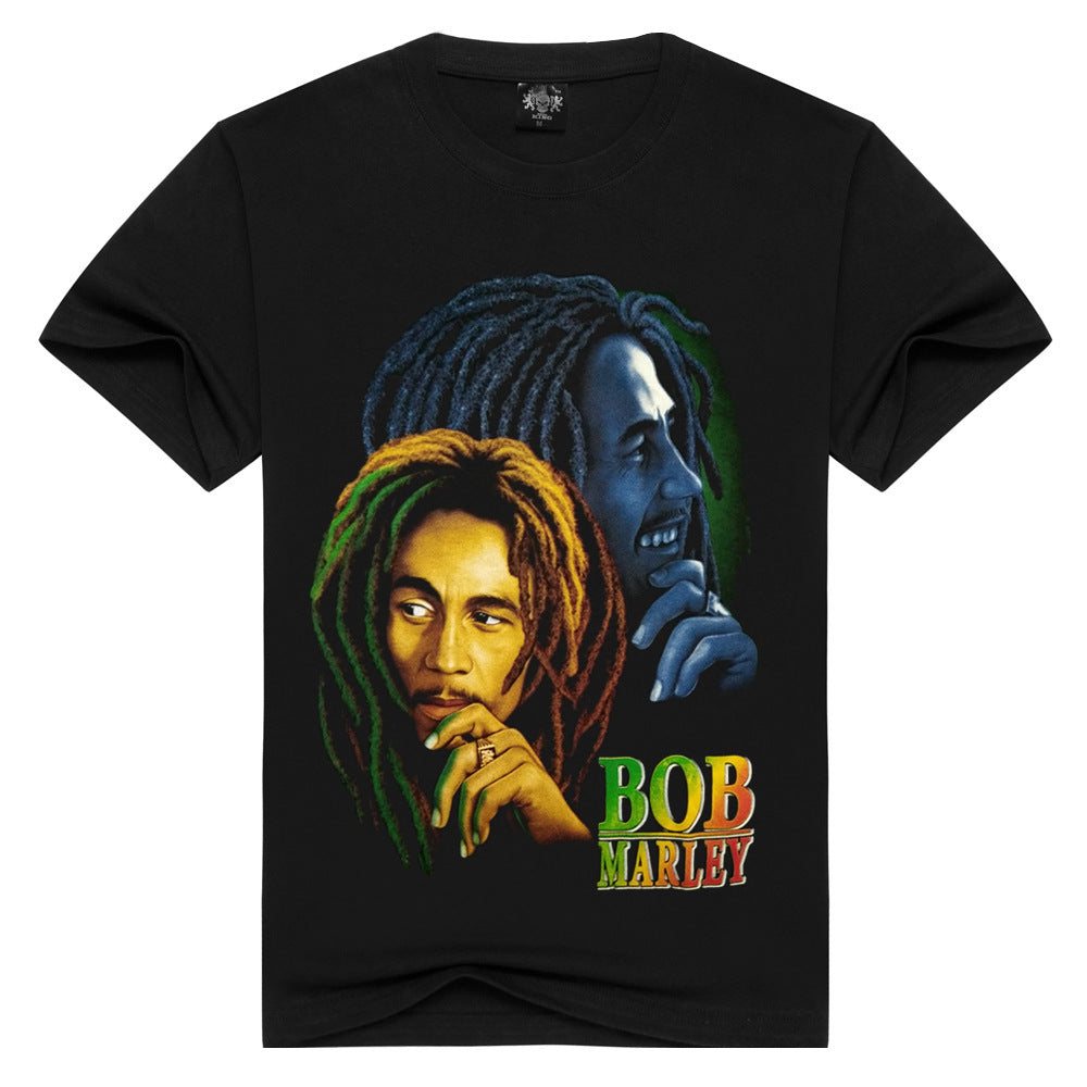 Men’s 3D Rock Band Graphic T-Shirt – Cotton Loose Fit Concert Tee, S–3XL