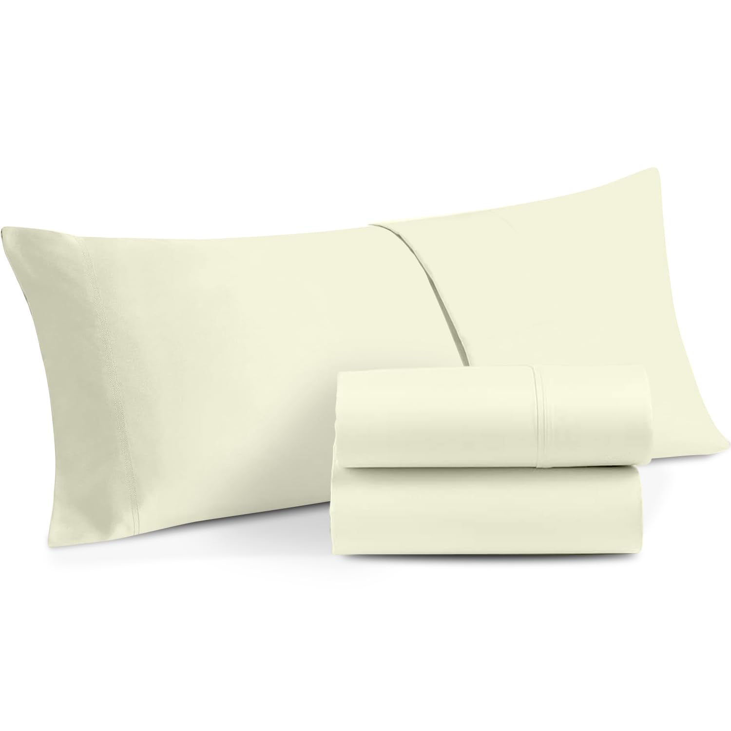 500 TC Egyptian Cotton Body Pillowcase – Long Zippered Pillow Cover