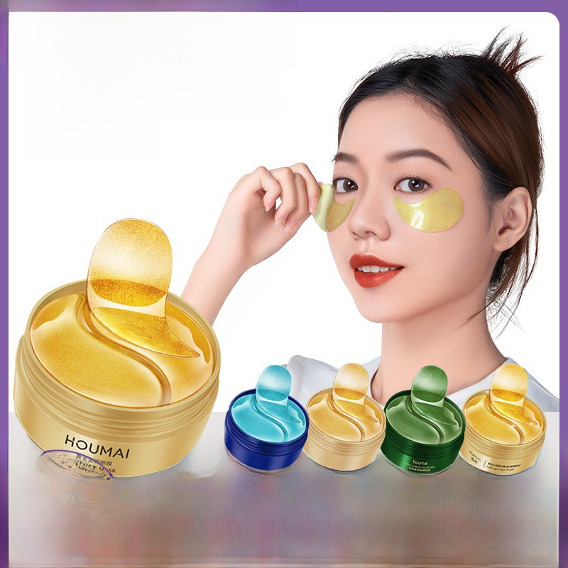 24K Gold Collagen Under Eye Masks – Hydrating & Brightening Eye Care 80g