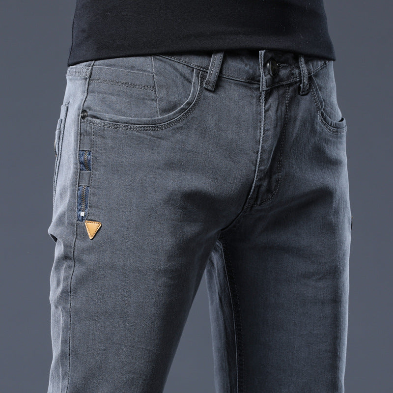 Men’s Slim Fit Stretch Jeans – Fashion Casual Denim Pants