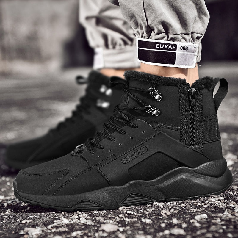 British High-Top Tooling Boots