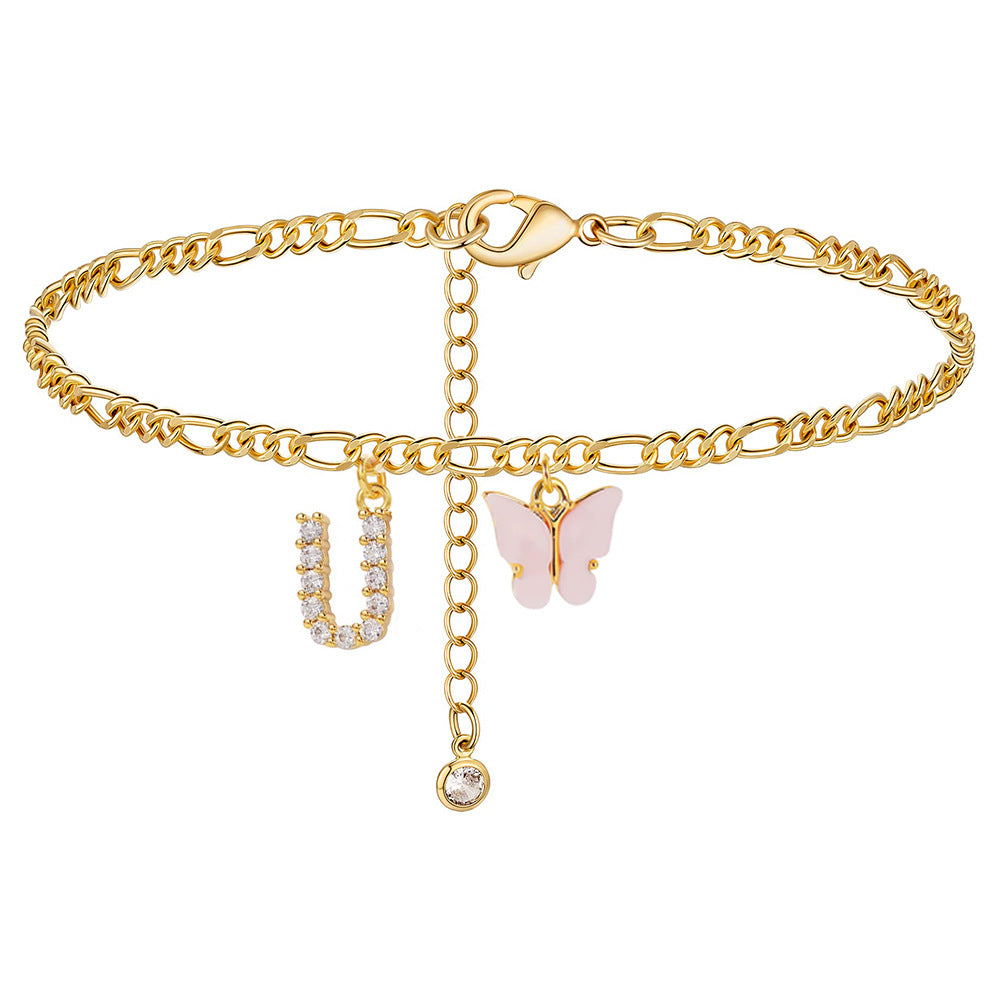 Lady's Titanium Steel Cuban Chain Necklace