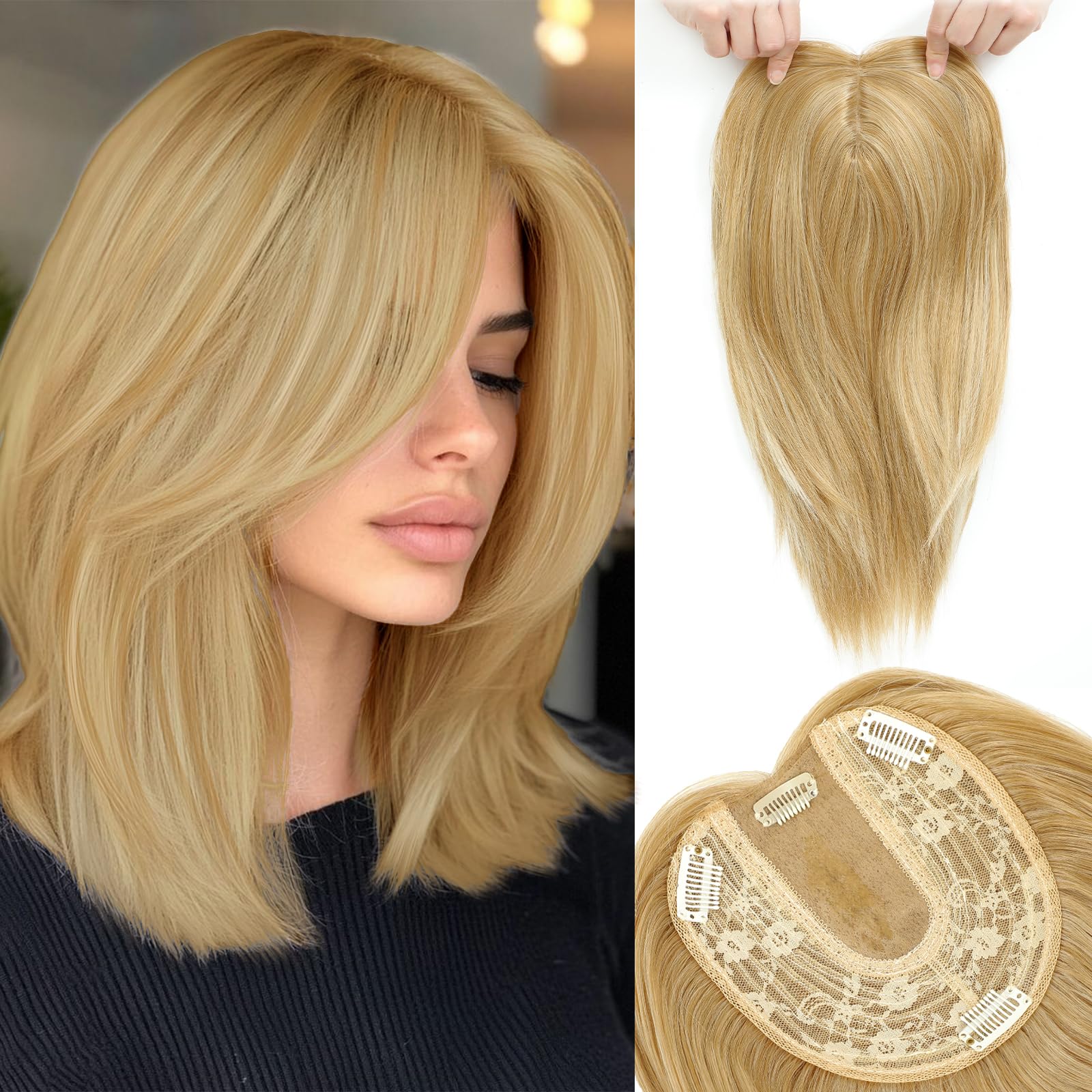Hair Topper for Women with Thinning Hair – 14