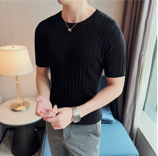 Men’s Knitt Flex Sweater – Soft Breathable Knit Layering Pullover, 4 Colors, M–3XL