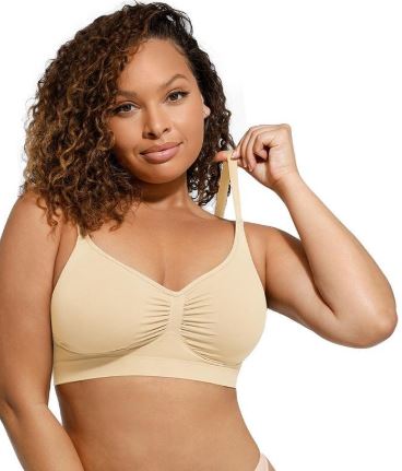 Wireless Plus Size Seamless Push-Up Bra – Comfortable Shaping Bra for Women