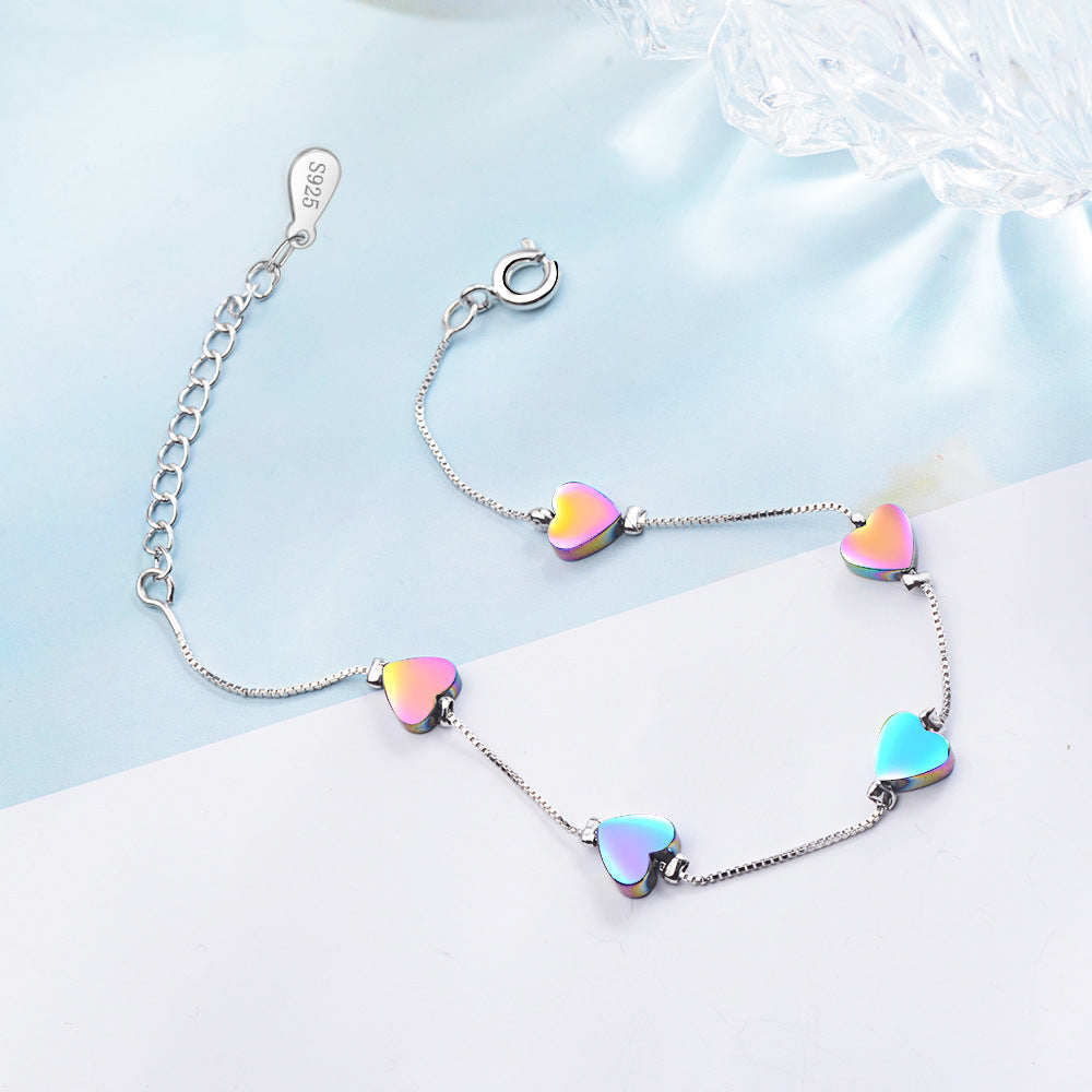 Women’s Creative Seven Color Bracelet – Colorful Fashion Wrist Jewelry