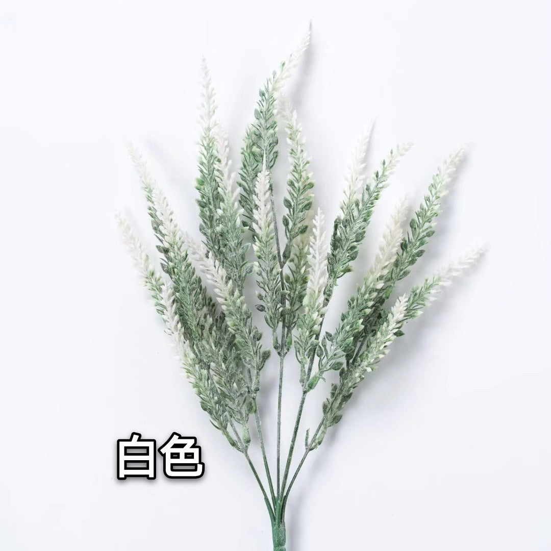 Everlasting Lavender Faux Flower Bouquet – Lifelike Artificial Floral Decor