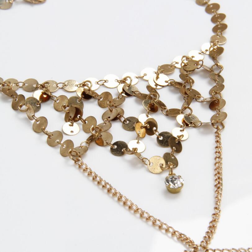 Layered Tassel Beach Anklet