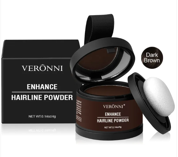 14-Color Hairline Powder Concealer – Root Touch-Up & Hair Shadow Powder