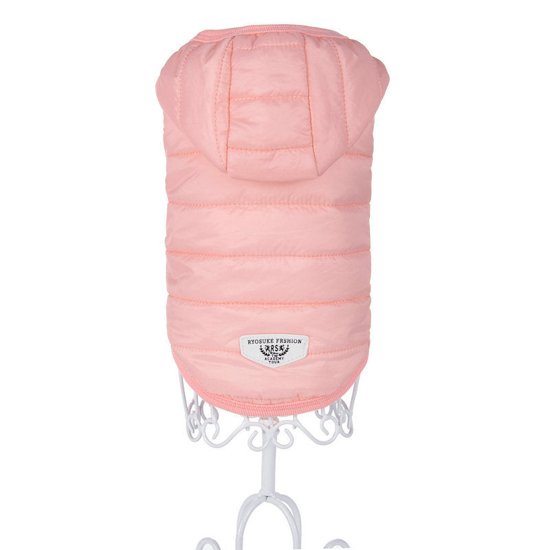 Warm Cotton Dog Down Jacket – Cozy Winter Pet Coat for Dogs