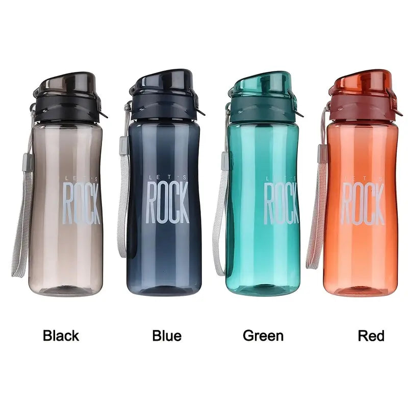 550ML Sports Water Bottle – Portable Reusable Plastic Cup for Fitness & Travel